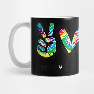 Peace Love Tennis Cute Design for men Women Teen Little Girl Mug